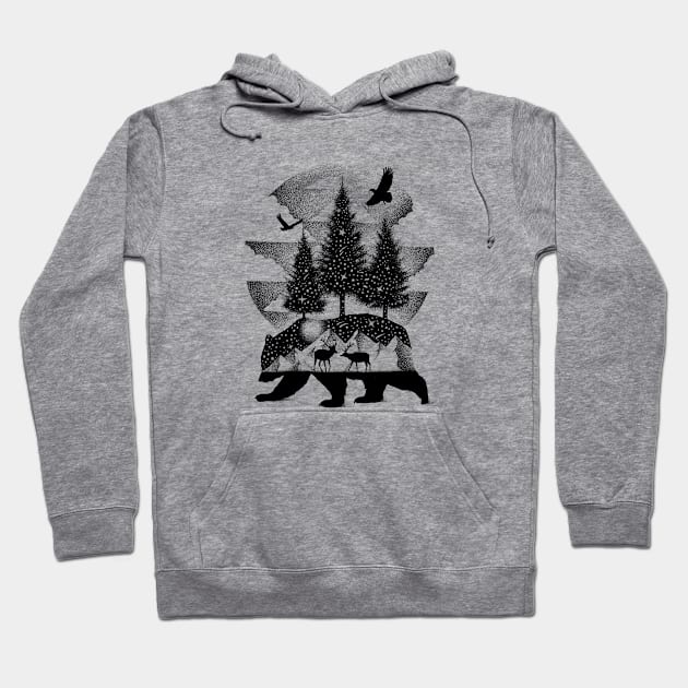 A NIGHT IN ALASKA Hoodie by thiagobianchini